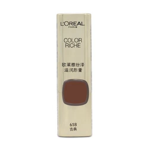 L’Oreal Brown Lipstick Colour Riche 618 3.7g Hydrating