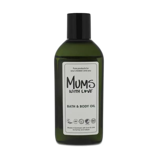 Bath & Body Oil 100ml x 2 For Family Hydration Nourishment Vegan Mums with Love
