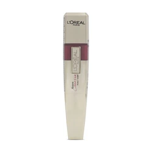 L’Oreal Red Lipgloss Shine Caresse Pearly Sheen 609 Cherie 6ml Hydrating