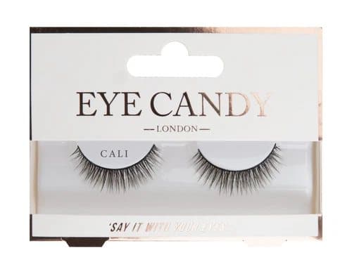 Eye Candy Black False Lashes Signature Eyelash Collection - Cali