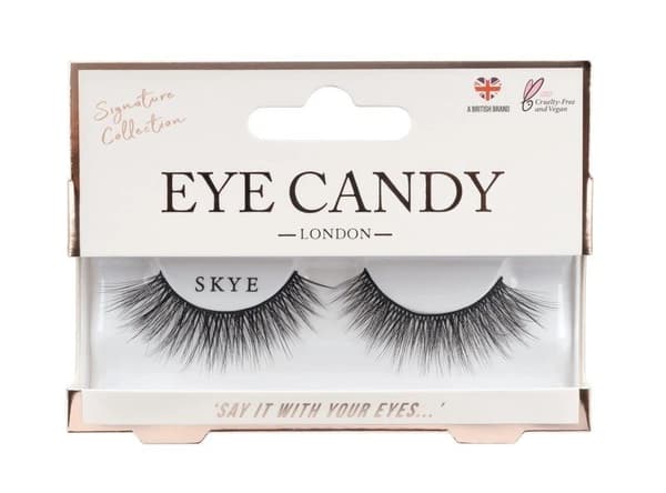 Eye Candy Black False Lashes Signature Eyelash Collection - Skye