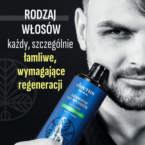 DUETUS FOR MEN Nærende hårshampoo ONE MILLION 300 ml