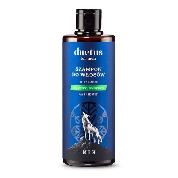 DUETUS FOR MEN Nærende hårshampoo ONE MILLION 300 ml