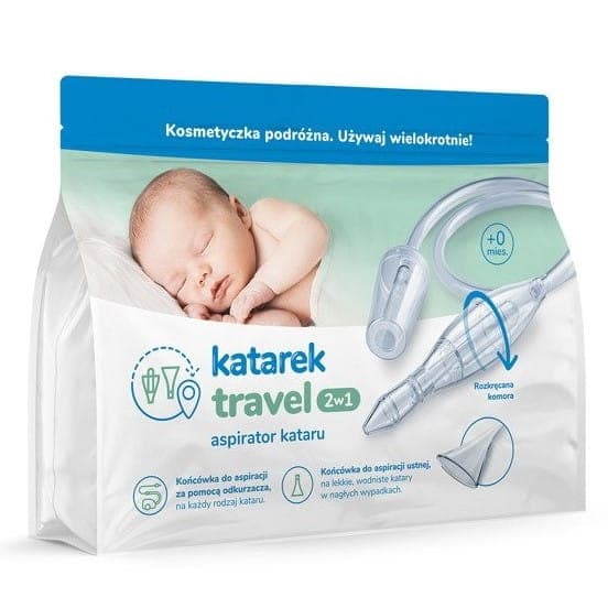 Katarek Travel 2-i-1 katarraspirator