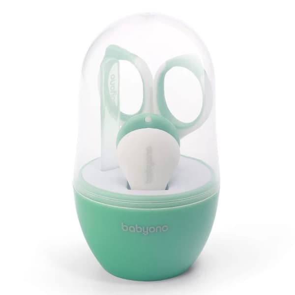 Baby nagelvårdsset GRÖNT, Babyono