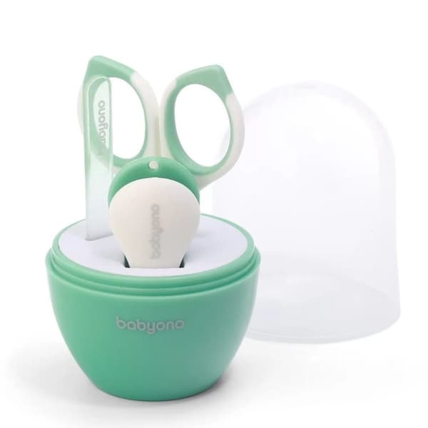 Baby nagelvårdsset GRÖNT, Babyono