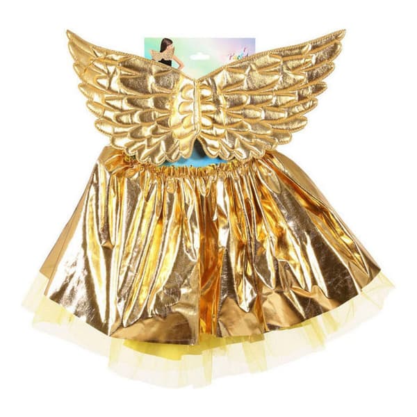Fairy Wings Children's Tutu Gold colour