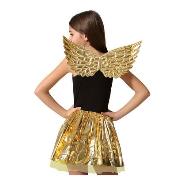 Fairy Wings Children's Tutu Gold colour