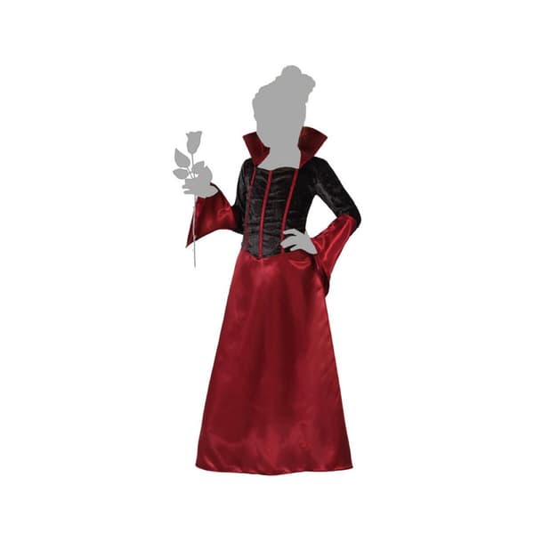 Costume for Children Th3 Party Black (1 Unit) red vampiress