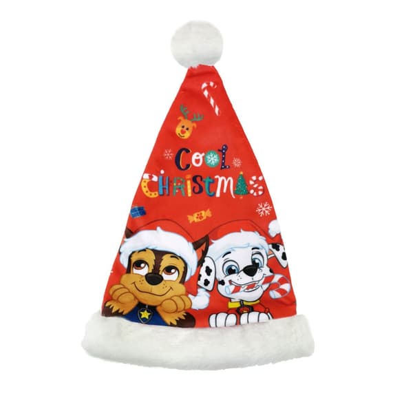 Father Christmas Hat chase and marshall  Friendship Children's 37 cm