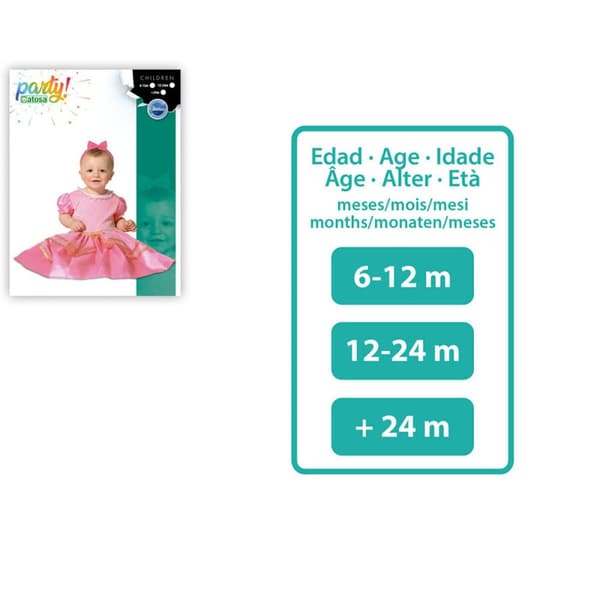 Costume Princess  Pink for babies