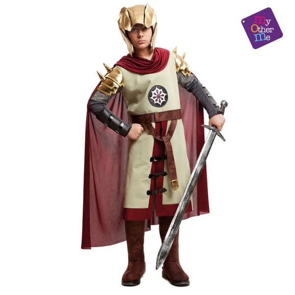 Costume for Children My Other Me Thyrsus (6 Pieces) tunic armour cloak helmet belt