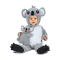 Miniatyrbillede 1 af 2: Costume for Babies My Other Me Grey White Koala (4 Pieces)