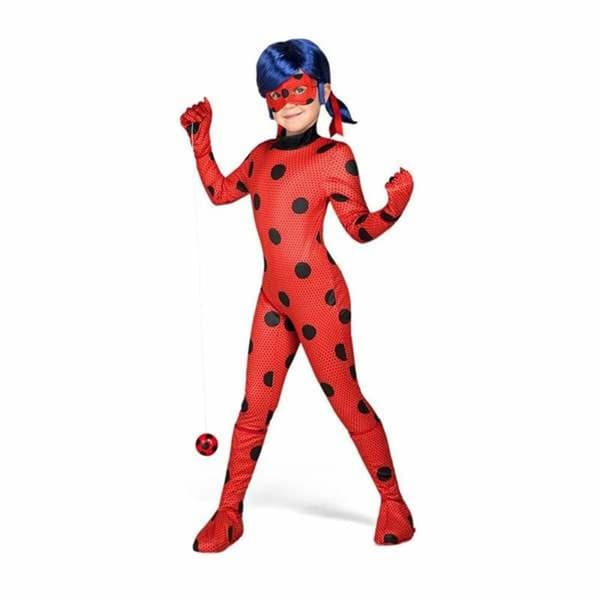 Costume for Children miraculous Lady Bug 7 Pieces