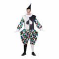 Pikkukuva 3 / 10: Costume for Adults My Other Me Harlequin 6 Pieces