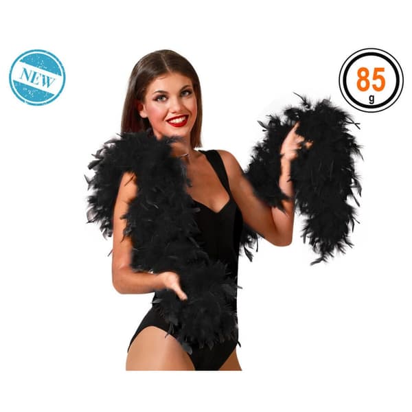Costune accessorie Black Boa