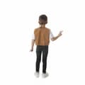 Miniatyrbillede 3 af 6: Costume for Children Hippie Vest Brown