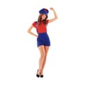 Miniatyrbillede 1 af 3: Costume for Adults My Other Me Super Lady Red M/L