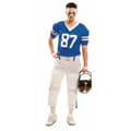 Miniatyrbild 1 av 3: Costume for Adults My Other Me Blue Rugby player S