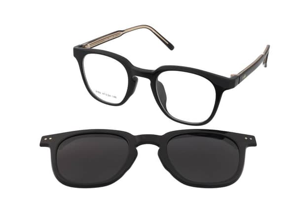 Glasses Crullé Muster C1 Clip-on