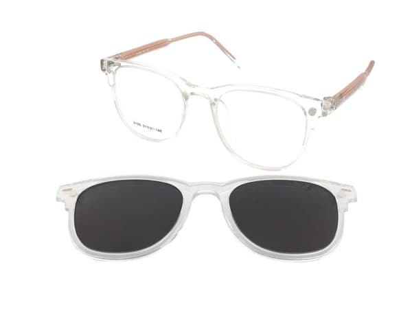 Glasses Crullé Pin C5 Clip-on