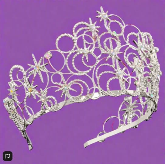 Wicked Glindas Bubble Crown
