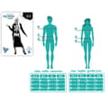 Pikkukuva 5 / 9: Costume for Adults Black Skeleton M/L