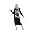 Pikkukuva 6 / 9: Costume for Adults Black Skeleton M/L
