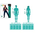 Pikkukuva 5 / 8: Costume for Adults Comic Hero (2 Pieces)