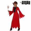Pikkukuva 1 / 4: Costume for Children Th3 Party Red Male Demon (2 Pieces)