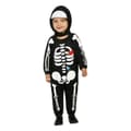 Miniatyrbillede 1 af 4: Costume for Babies Black Skeleton 24 Months