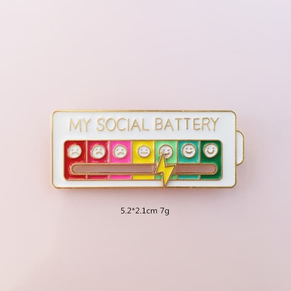 BATTERI-HUMOR-INDIKATOR Nål, der glider på TØJRYGSÆK Sæt den SELV!