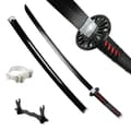 Pikkukuva 2 / 2: Anime Katana, 104 cm Pituus, Kevyt Bambuterä,Tanjirou Musta