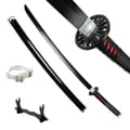 Pikkukuva 1 / 2: Anime Katana, 104 cm Pituus, Kevyt Bambuterä,Tanjirou Musta