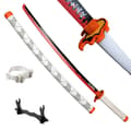 Miniatyrbillede 2 af 2: Anime Katana, 104 cm længde, letvægts bambusblad,Kyoujurou