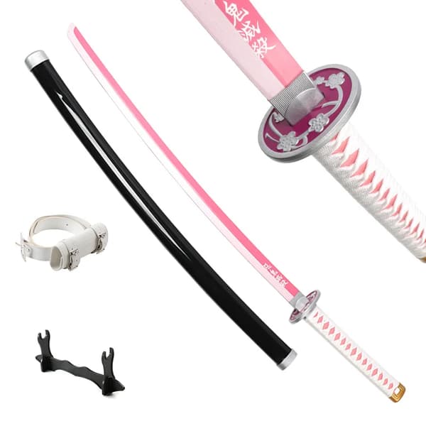 Anime Katana, 104 cm Pituus, Kevyt Bambuterä,Tsuyuri Kanao