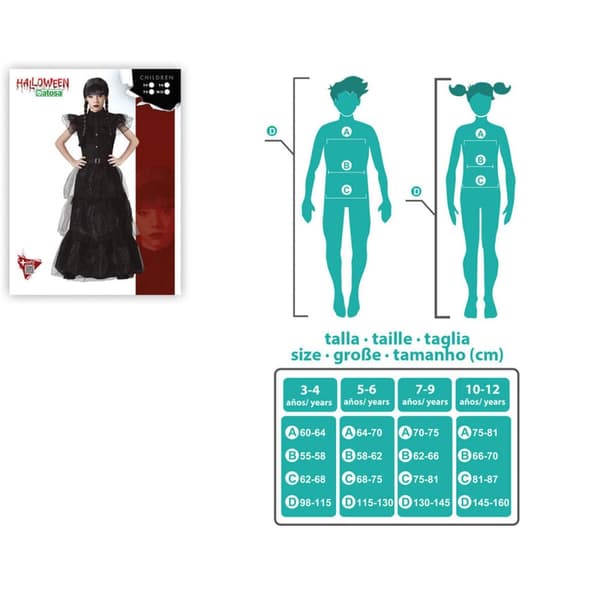 Costume for Children 3-4 Years