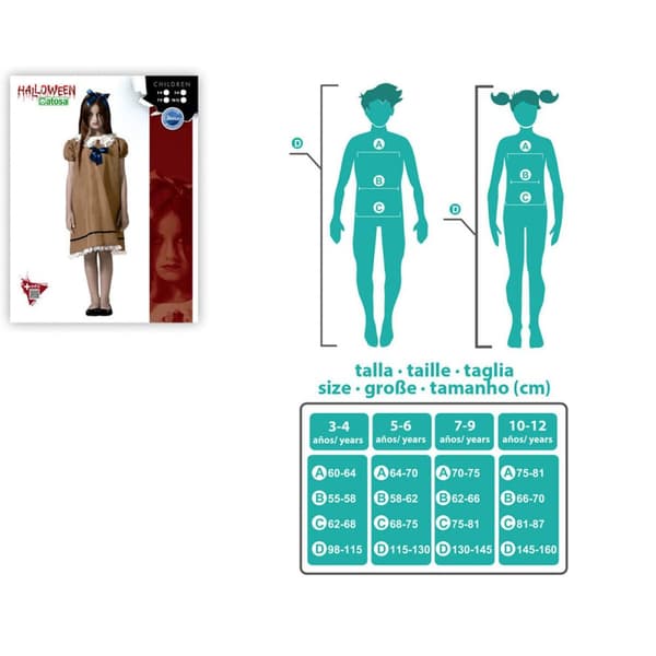 Costume for Children 10-12 Years