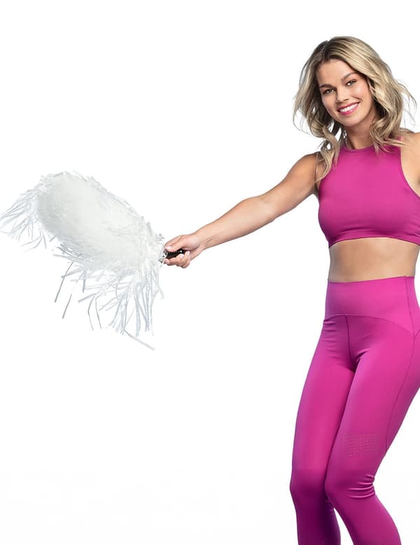 Metallichvid pompon.Size-One size