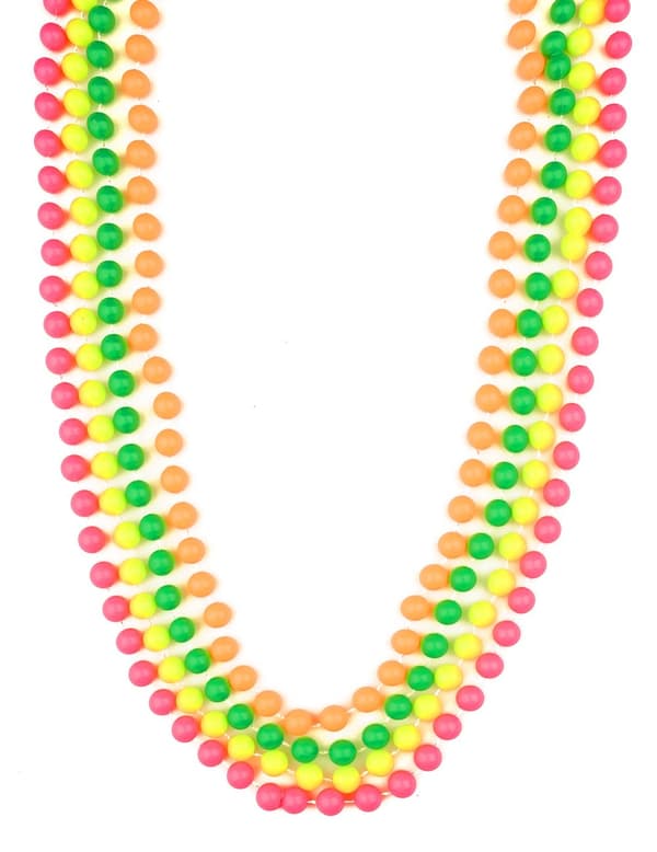 Neon perlekjeder for voksne.Size-One size