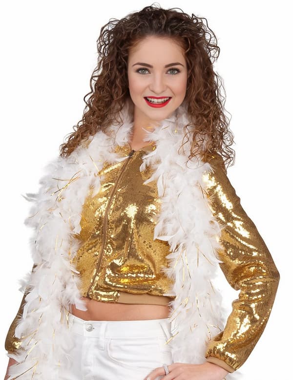 Boa hvit og gull 50 g.Size-One size