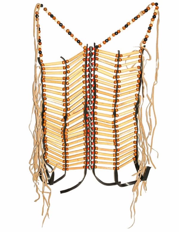Voksen indisk bustier.Size-One size