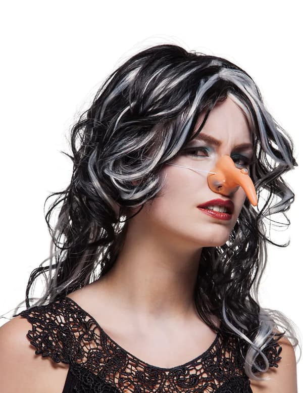 Hooked Nose voksen heks Halloween.Size-One size