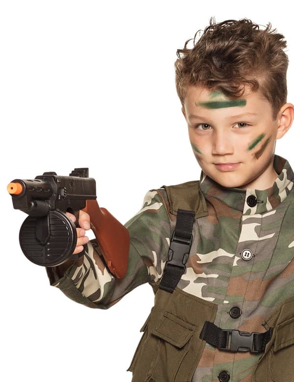 Maskinpistol av plastsulfat.Size-One size