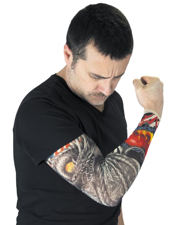 Dragon Tattoo Sleeve.Size-One size