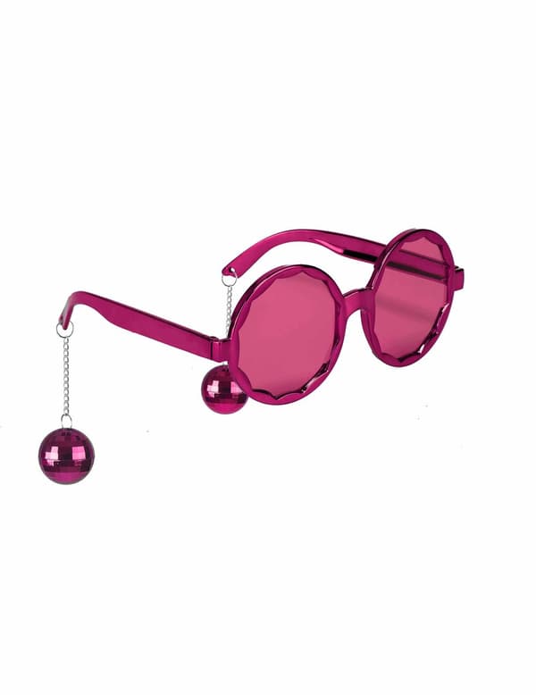Rosa discoglass for voksne.Size-One size