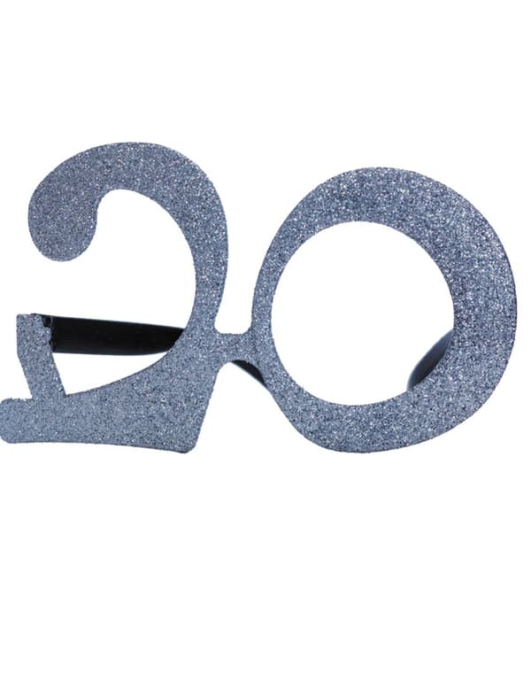20 års Glitter Age briller.Size-One size
