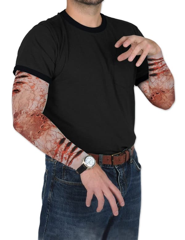 Falske zombie-sårermer.Size-One size