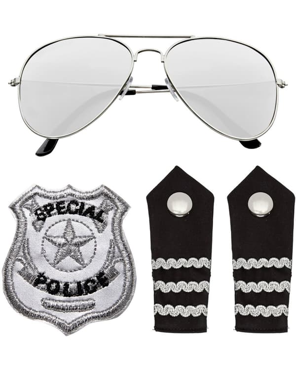Kit polititilbehør.Size-One size