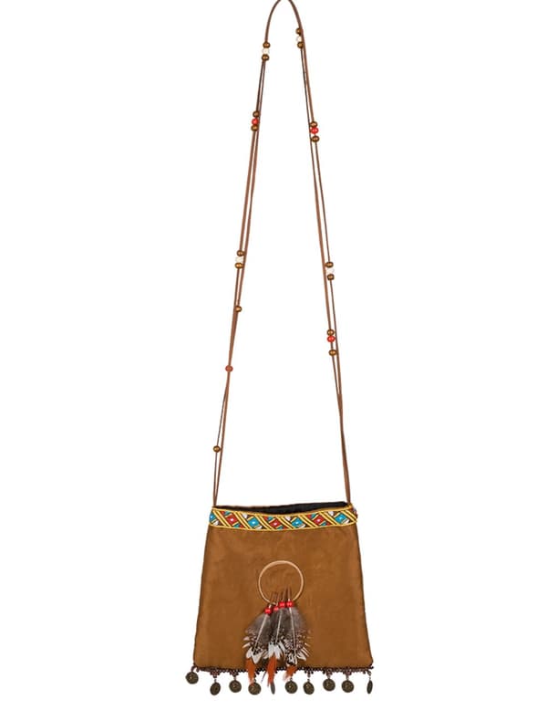 Indisk drømmefangerveske 21 cm.Size-One size